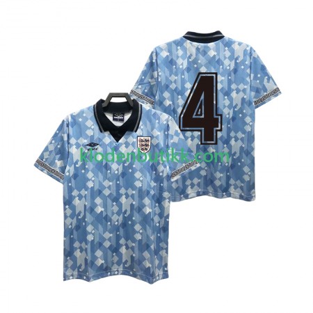 England 4 Retro Tredje Fotballdrakt 1990 Kortermet